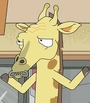 Girafa Invertida em Rick & Morty