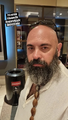 Dublador do Chefe de Policia, Rodrigo Oliveira na Pré-Estreia.