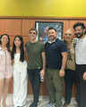 Elenco de dublagem do filme na pré-estreia do filme em São Paulo