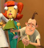 Fritz e Petunia Robinson em A Família do Futuro