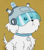 Snuffles / Bola de Neve também em Rick & Morty