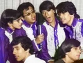 Gastaldi com seu quarteto musical, Os Iguais, na década de 1960.