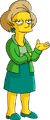 Edna Krabappel (1ª-7ª temp.) em Os Simpsons