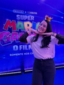 Carina Eiras (Peach) na Pré-Estreia.[3]