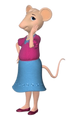 Matilda Mouseling em Angelina Ballerina: Os Seguintes Passos