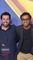 Dublador do Michael Holt / Senhor Incrível, Rafael Pinheiro junto com o dublador do Kal-El / Clark Kent / Superman, Diego Lima.