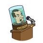 Cabeça de Richard Nixon em Futurama