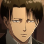 Levi Ackerman em Attack on Titan