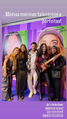 Dubladoras da Tess Coleman, Anna Coleman, Harper Coleman, Lily Davies (Sheila Dorfman, Andrea Murucci, Júlia Freitas, Mariana Dondi) com o diretor de dublagem Duda Espinoza na Pré-Estreia.