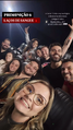 Dubladora de Stefanie Lewis, Jeane Marie, e de Erik Campbell, Cafi Balloussier, na sessão antecipada, junto com outros dubladores.