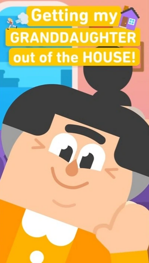 Tirando minha neta de casa.png