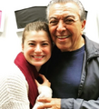 Luiza Porto e Mauricio de Sousa