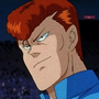 Kazuma Kuwabara em Yu Yu Hakusho e Yu Yu Hakusho: O Filme - Invasores do Inferno