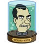 Cabeça de Richard Nixon (temporadas 5-6, 8-) em Futurama
