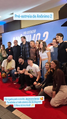 Elenco de dublagem na Pré-Estreia Parte 2.