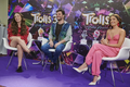 Larissa Manoela, Hugo Bonemer e Jullie na entrevista de "Trolls 3: Juntos Novamente"