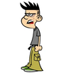 Bradley "Brad" Buttowski em Kick Buttowski: Um Projeto de Dublê