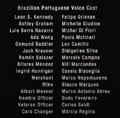 Elenco - jogo base