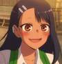Hayase Nagatoro em Don't Toy with Me, Miss Nagatoro