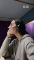 Myra Ruiz (Elphaba) dublando o filme no dia 25/9/2025 na UniDub