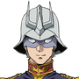 Char Aznable em Mobile Suit Gundam GQuuuuuuX