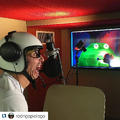 Rodrigo Piologo fazendo teste pro Blobby