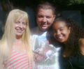 Christiane Louise, Flávio Back e Pamella Rodrigues