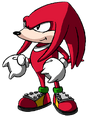 Knuckles em Sonic Underground (RGA)