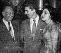 Augusto Barone, Garcia Neto e Neide Garcia (1958)
