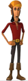 Capitão Leo em Os Piratas e Suas Aventuras Coloridas