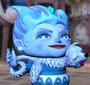 Rainha Amarga em Fat Princess Adventures