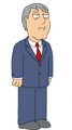 Prefeito Adam West (Temporadas 7-9) em Uma Família da Pesada