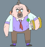 Professor Gibraltar em Oswaldo