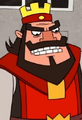 Rei Vermelho em Clash-A-Rama!