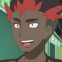 Kiawe em Pokémon Sol e Lua