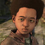 AJ em The Walking Dead: The Final Season