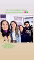 Andrea Murucci (Diretora de dublagem), Maxine Santana (Supervisora de dublagem), Vini Diaferia (Técnico de captação) e Adriana Pio Borges (Tradutora de legendas) no estúdio de dublagem