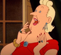 Bianca Castafiore em As Aventuras de Tintin (Herbert Richers)