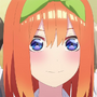 Yotsuba Nakano em The Quintessential Quintuplets