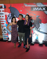 Dubladores do Denji,Makima e Reze (Erick Bougleux,Luísa Viotti e Aline Guioli) na Pré-Estreia.