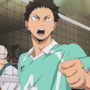 Hajime Iwaizumi (1ª-2ª Temporada) em Haikyū!!