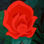 A Rosa em Alice no País das Maravilhas (Herbert Richers)