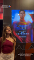 Dubladora da Kara Zor-El / Supergirl, Karin Medeiros na Pré-Estreia.