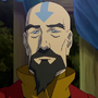 Tenzin em A Lenda de Korra