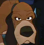 Toby adulto em O Cão e a Raposa (Herbert Richers)
