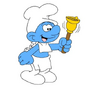 Smurf Fominha em Os Smurfs e Os Smurfs (2021)