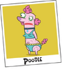 Poodle em Bichos Quase Vestidos