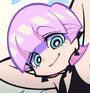 Polyurethane em New Panty & Stocking with Garterbelt