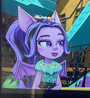 Fangélica Bat em Monster High: Aventuras do Esquadrão Monstro