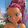 Aisha em O Clube Das Winx: Descobrindo a Magia da Itália